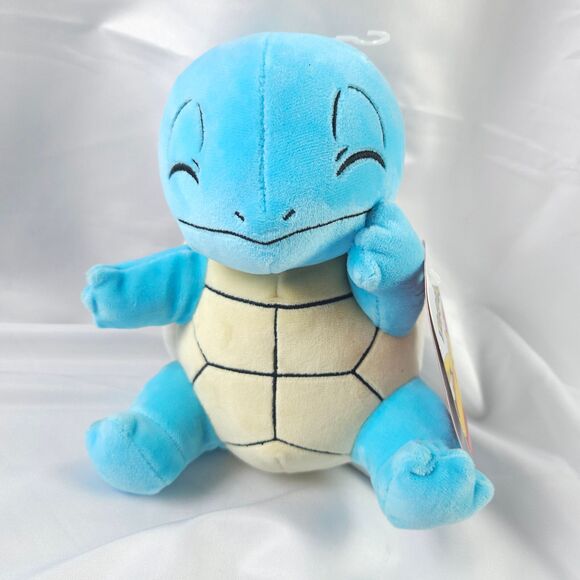 NWT Jazwares Squirtle Pokemon 8" Plush Plushie Mislabeled As Bulbasaur 2023 - Picture 1 of 5